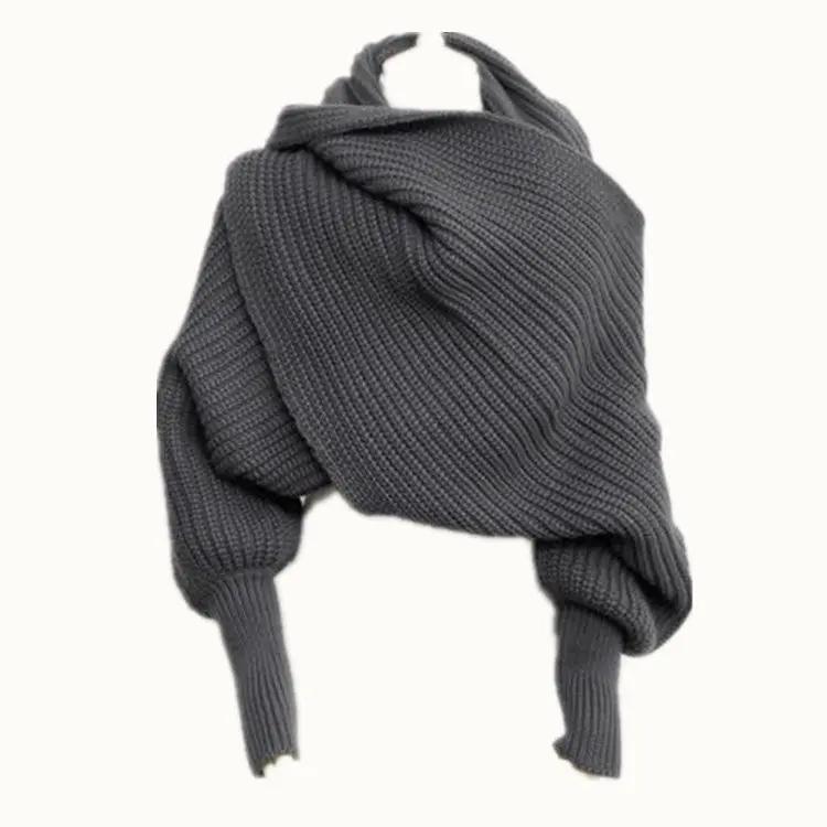 Sweater Scarf Cashmere Ladies Girl Woman Clothing Casual Wear Cjdropshipping