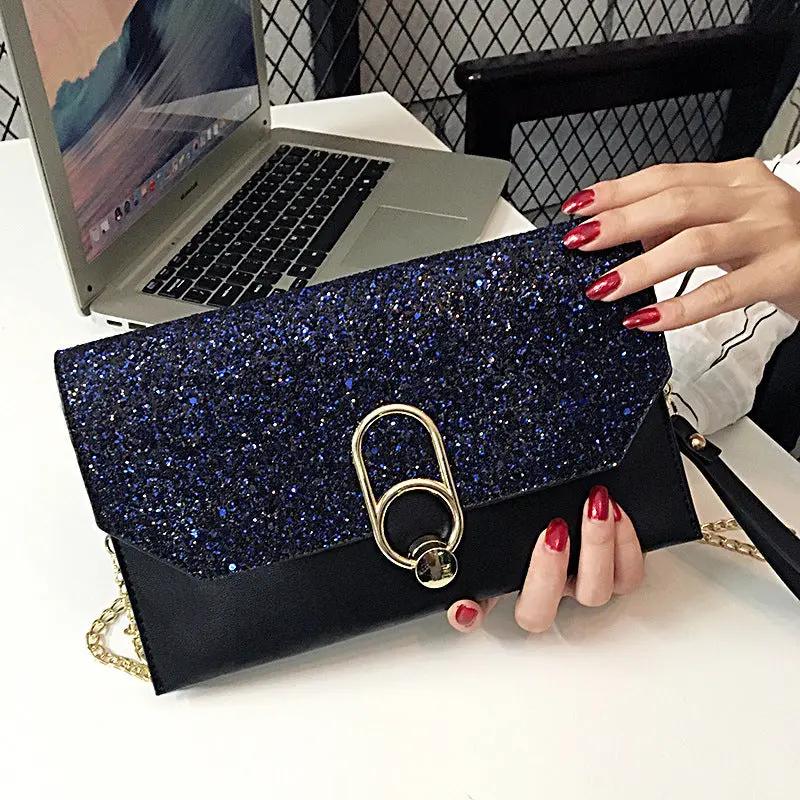 New envelope bag clutch bag slanting small bag Korean version of the shoulder bag clutch bag female Cjdropshipping