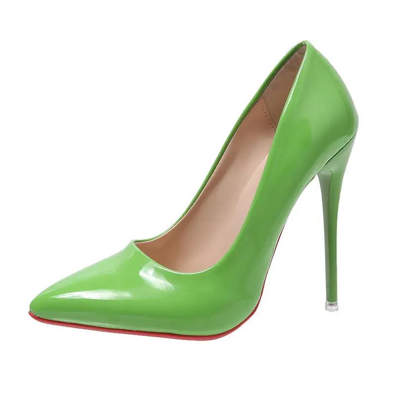Plus Size Women's Shoes High Heels Sexy Stiletto Heel Fruit Color Cjdropshipping