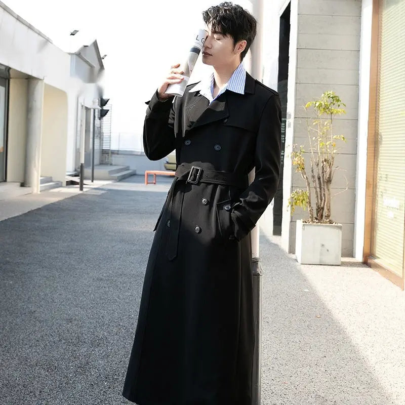 Windbreaker Men's Long Type Slim Fit JNi3 shop