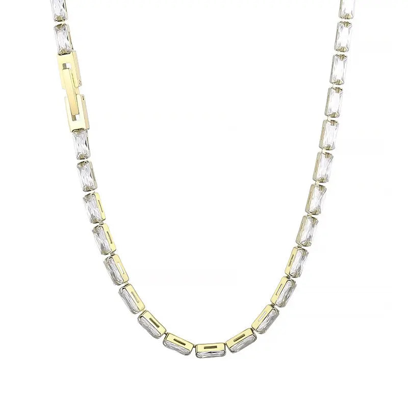 Women's Retro Color Zircon Necklace Cjdropshipping