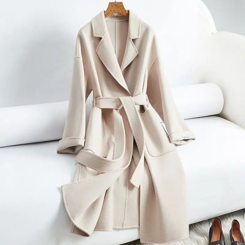 Extended European And American Bathrobe Baggy Coat Dropshipman