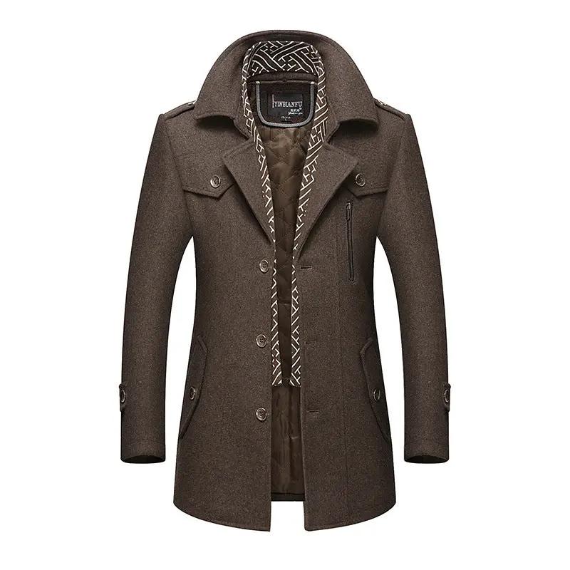 Padded cotton coat and wool coat null
