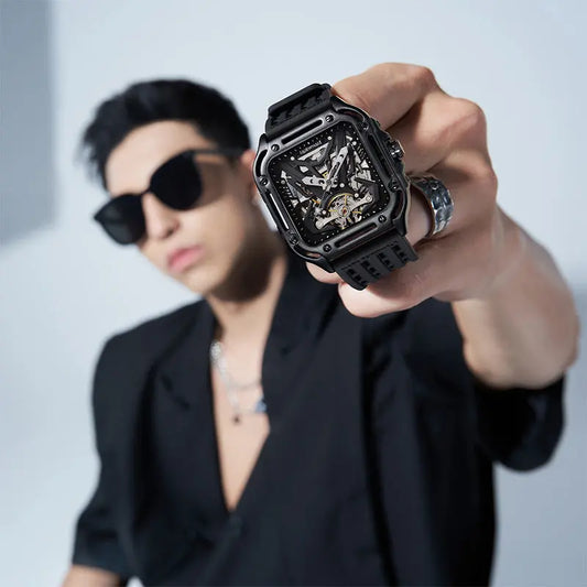 "Men's Automatic Mechanical Waterproof Watch - Stylish Timepiece for Everyday Wear. - JNi3 shop