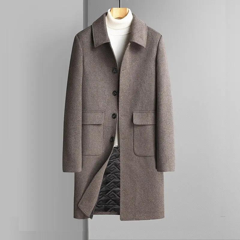 Wool Korean Style Casual Winter Thickened Velvet Woolen Coat Cjdropshipping