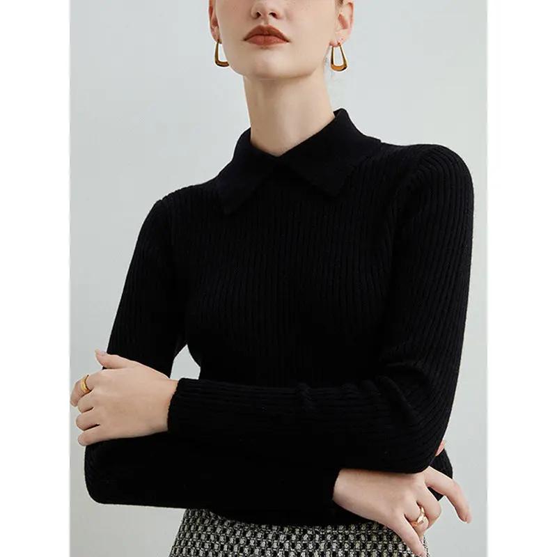 Pullover Cashmere Sweater Autumn Winter Retro Fashionable Cjdropshipping