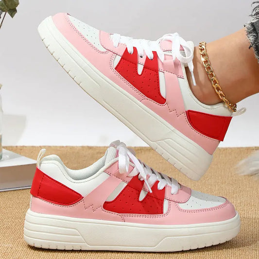 Ins European And American Fashion Platform Couple's Soft Bottom Comfortable Board Shoes Can Be Tie Up Dropshipman