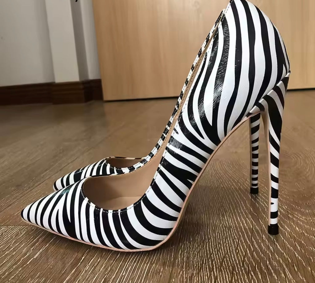Animal print shoes and bags, leopard print,cow print,Zebra print Shoes and Handbags