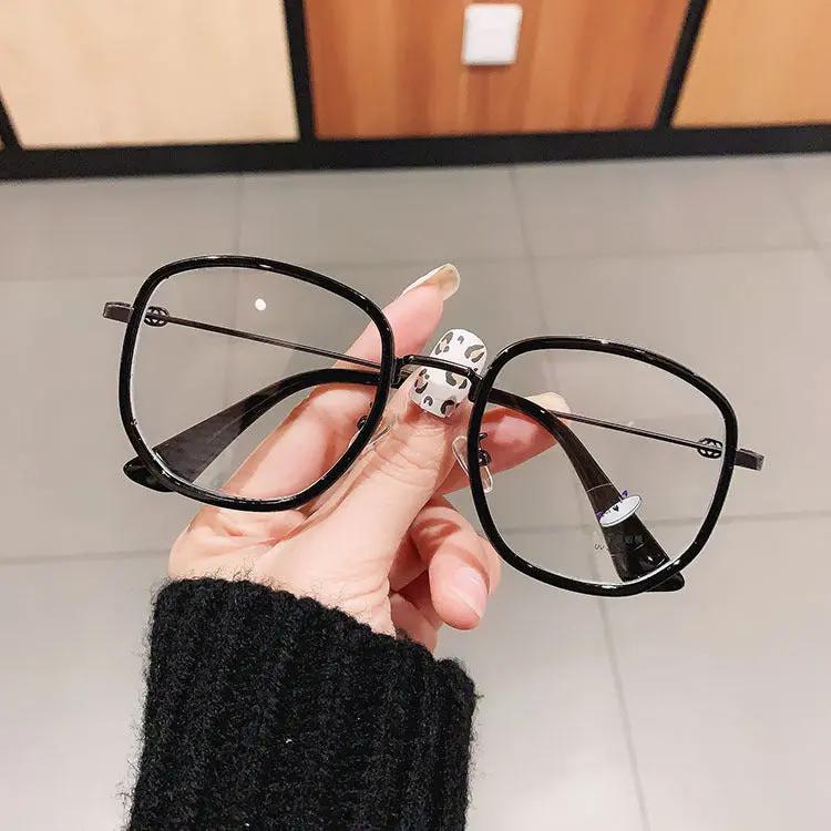 Myopia Glasses Frosted Trend Hot Style Fashion Undressed Photo Show Face Small Glasses Frame Cjdropshipping