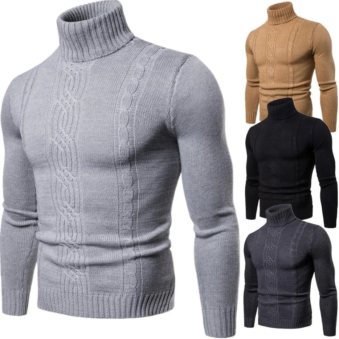 Jacquard sweater England casual pullover sweater null