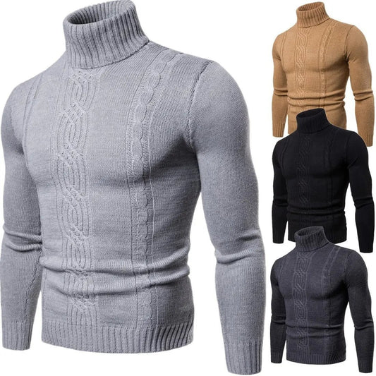 Jacquard sweater England casual pullover sweater null