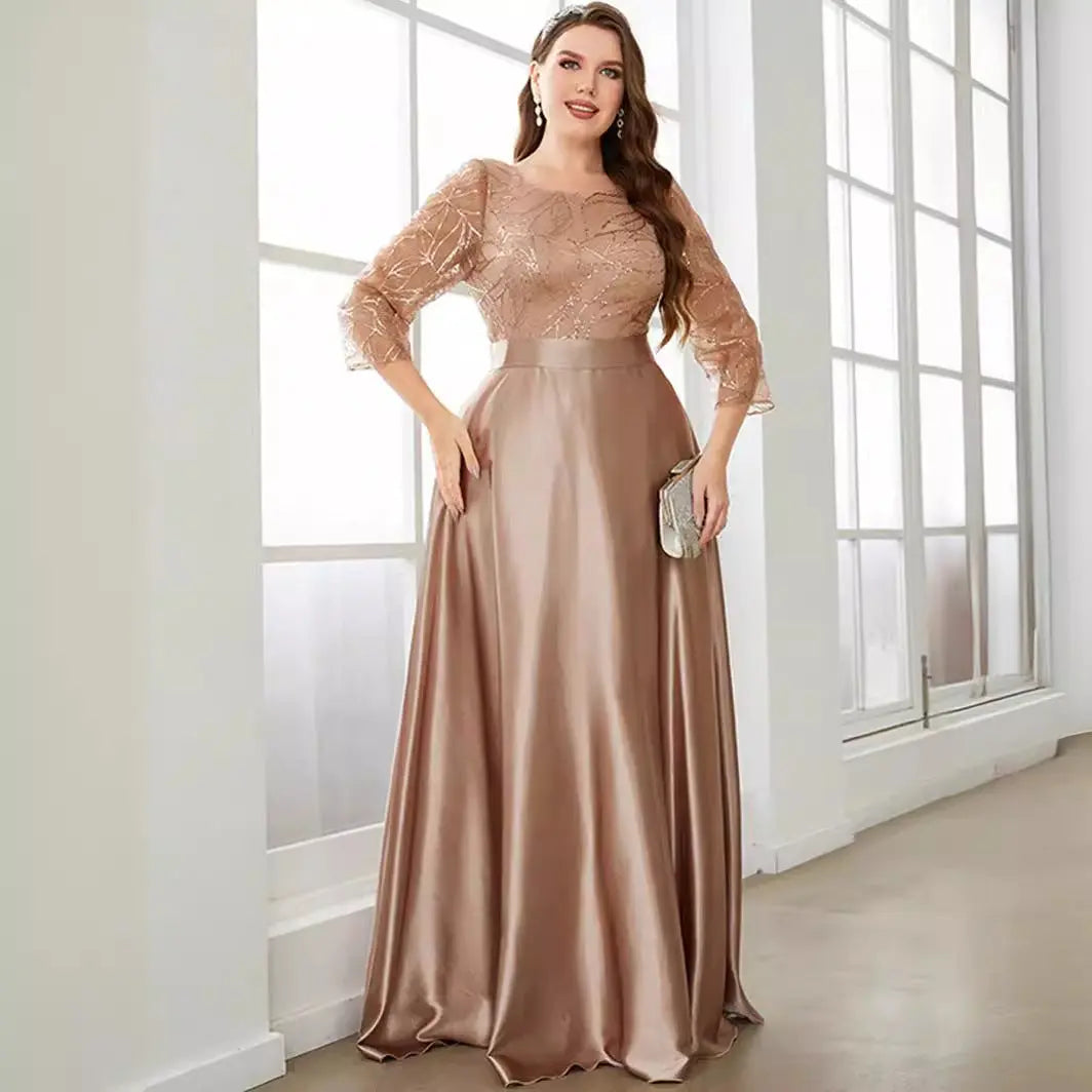 New Plus Size Temperament Party Dress Cjdropshipping