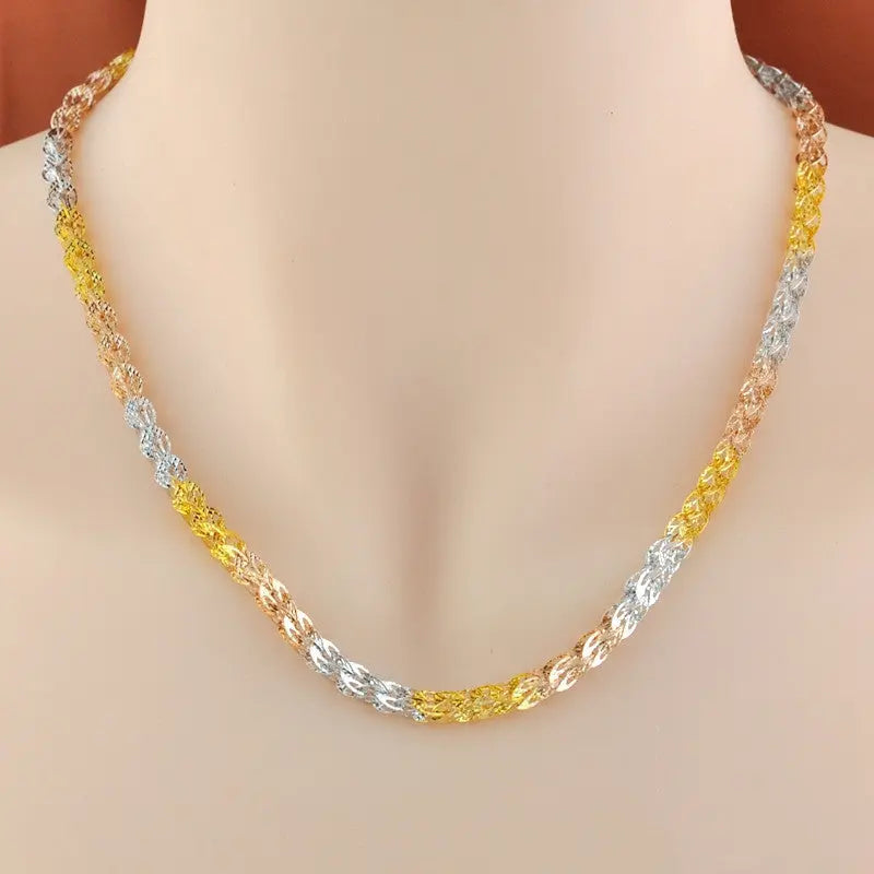Silver Phoenix Tail Chain Necklace Female Color Gold Necklace Cjdropshipping