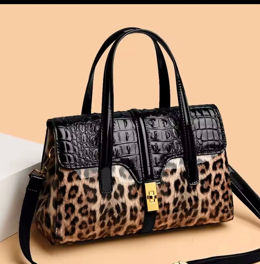 Animal print shoes and bags, leopard print,cow print,Zebra print Shoes and Handbags