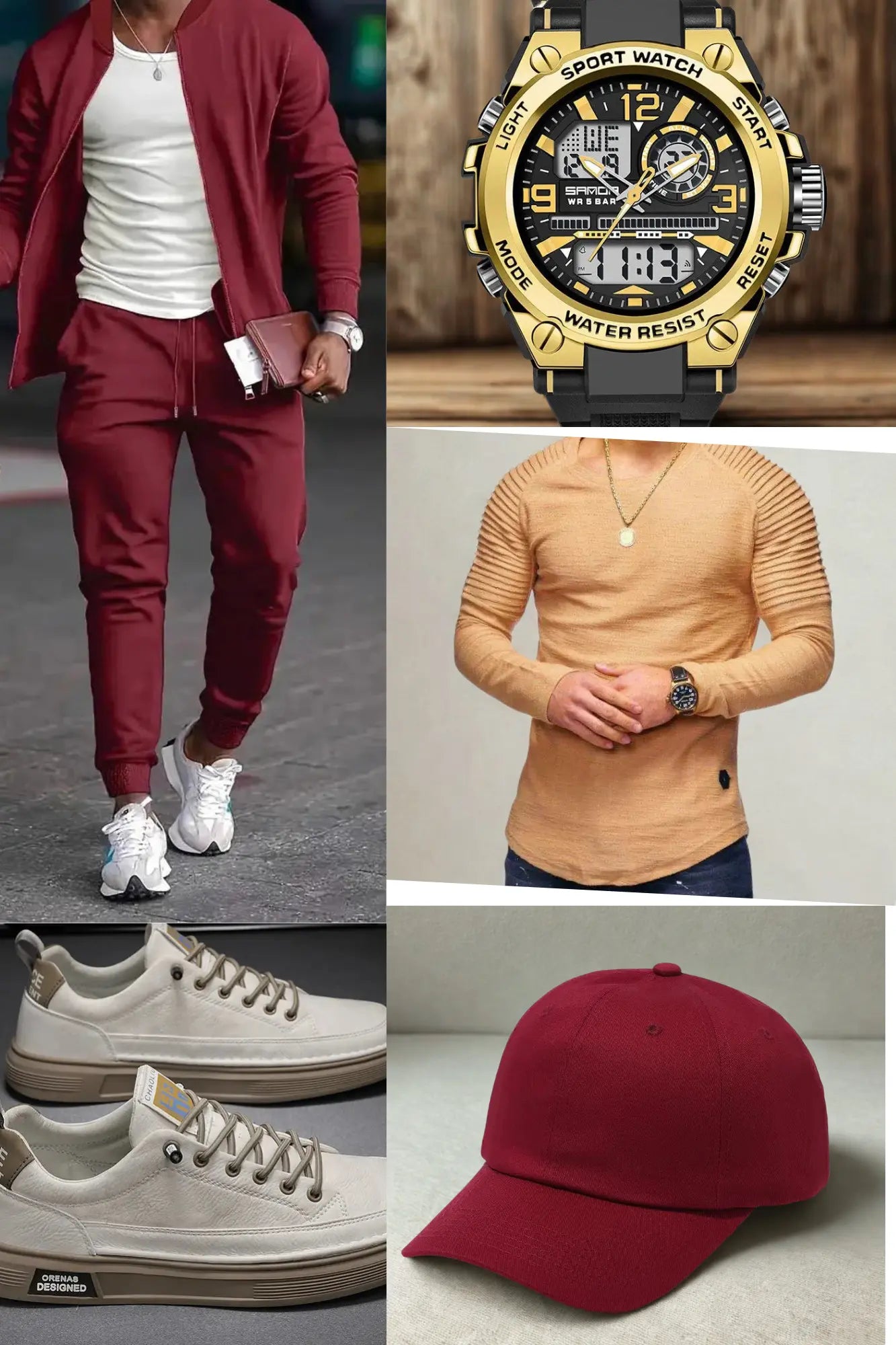 Baseball uniform outfit (red) JNi3 shop