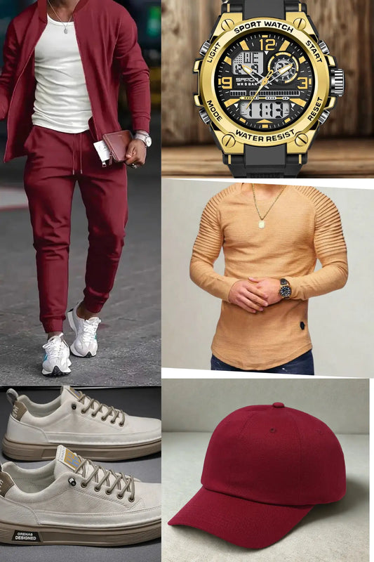 Baseball uniform outfit (red) JNi3 shop