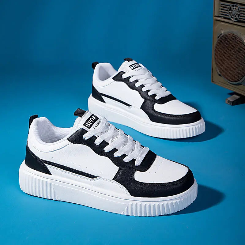 Breathable Versatile White Shoes Korean Style For Students Dropshipman