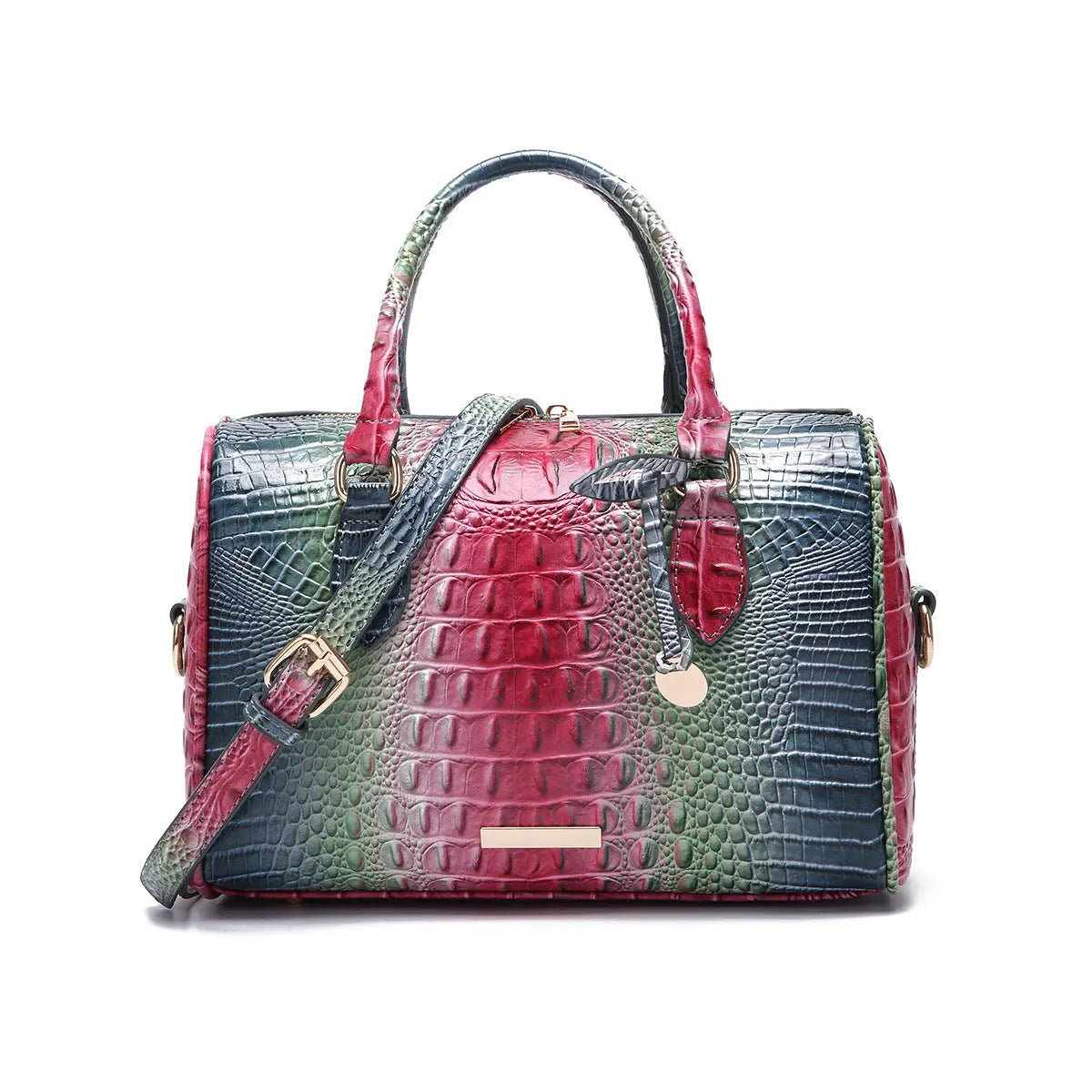 trendy Crocodile pattern Fashion Crossbody Travel Retro Women's Bag Cjdropshipping