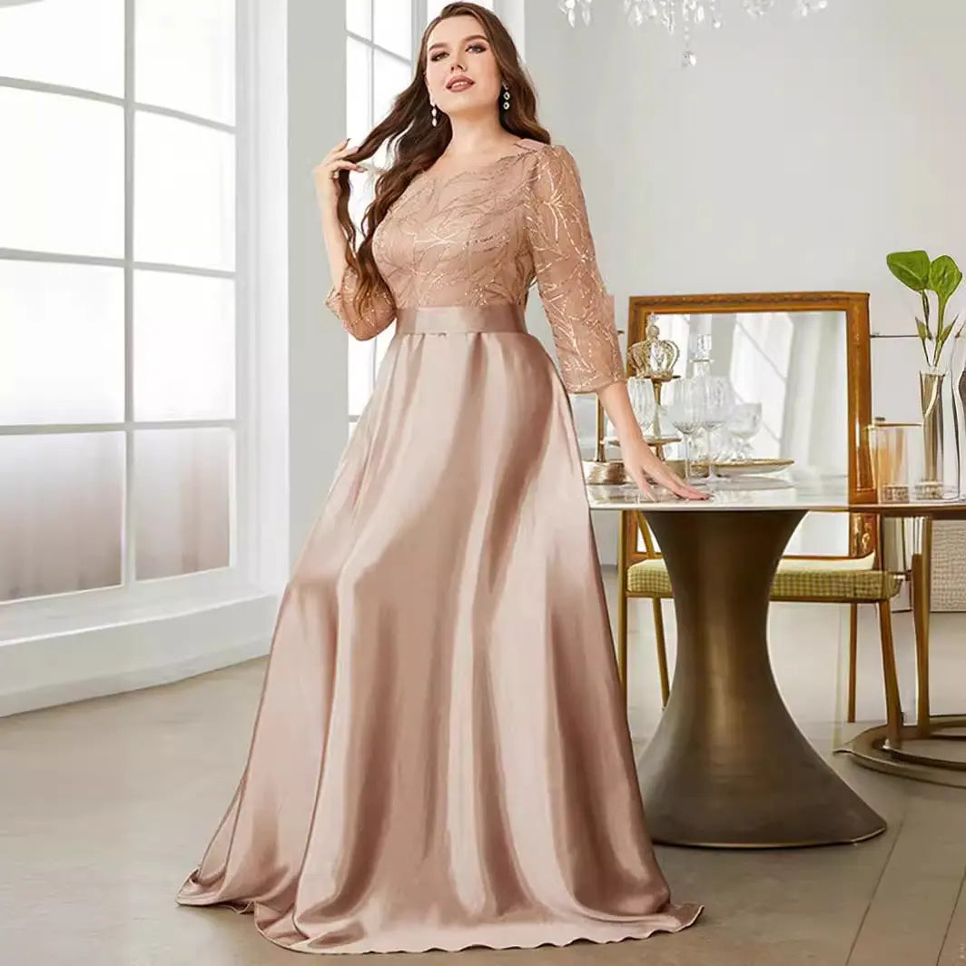 New Plus Size Temperament Party Dress Cjdropshipping