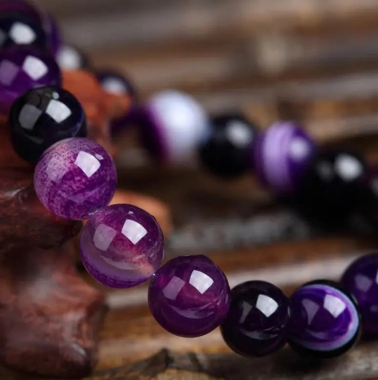 New creative garnet grape stone bracelet woven bracelet jewelry natural stone bracelet JNi3 shop