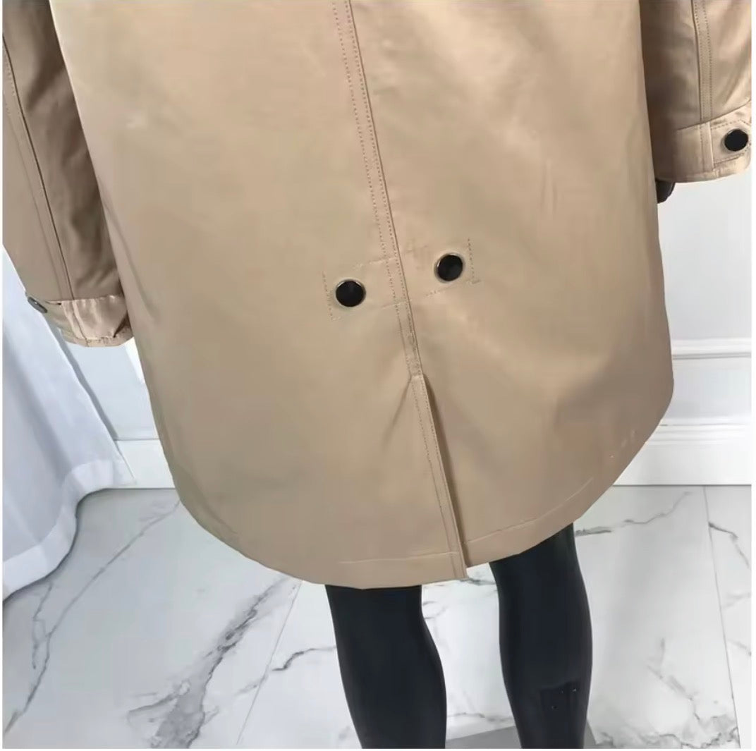 Luxury Real Fox Fur Trim Parka Jacket | Oversized Fur Hood Winter Coat