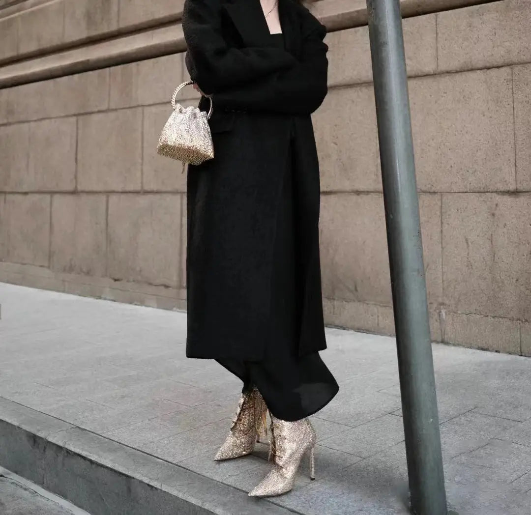 Ingenious Craft Stylish Boots Pointed Lady JNi3 shop