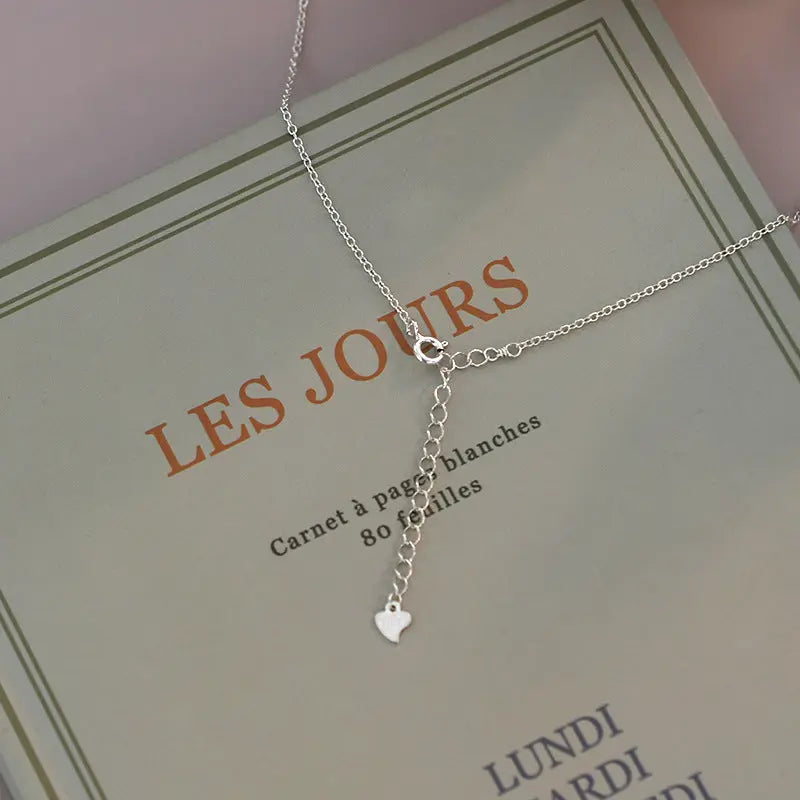 Freshwater Pearl Necklace 925 Silver Design Sense Senior Light Luxury Cjdropshipping