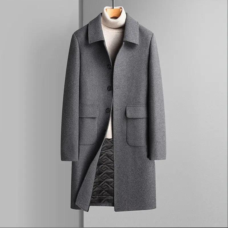 Wool Korean Style Casual Winter Thickened Velvet Woolen Coat Cjdropshipping