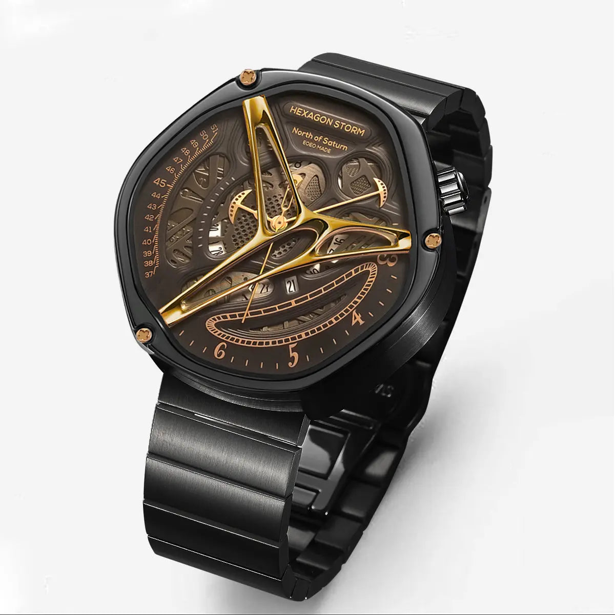 Men's Hollowed Out Alien High-end Watch Dropshipman