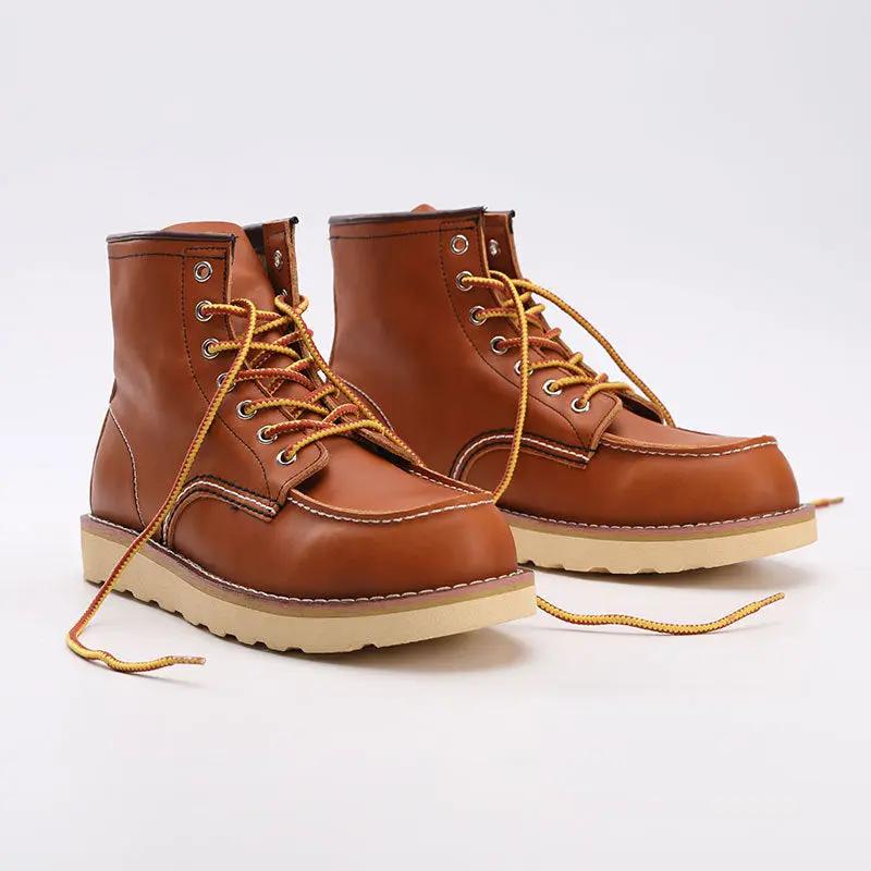 Tooling Leather High-top Martin Boots Cjdropshipping