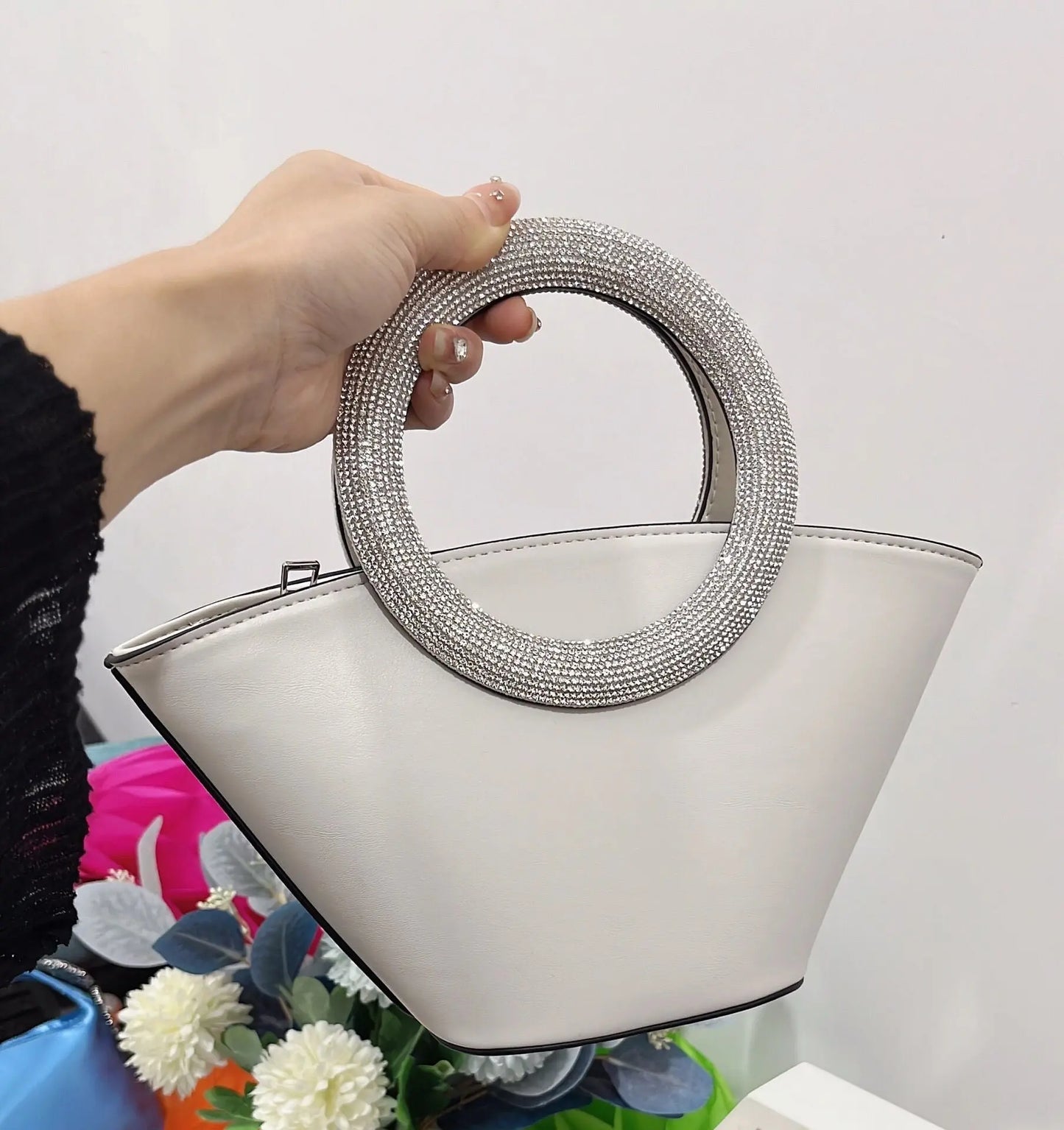 Diamond Round Handle Portable Basket Pack Cjdropshipping
