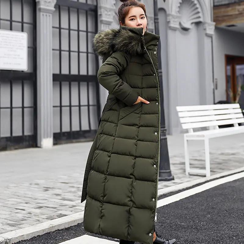 Slim-fit Over-the-knee Padded Cotton Coat Winter Coat Cjdropshipping