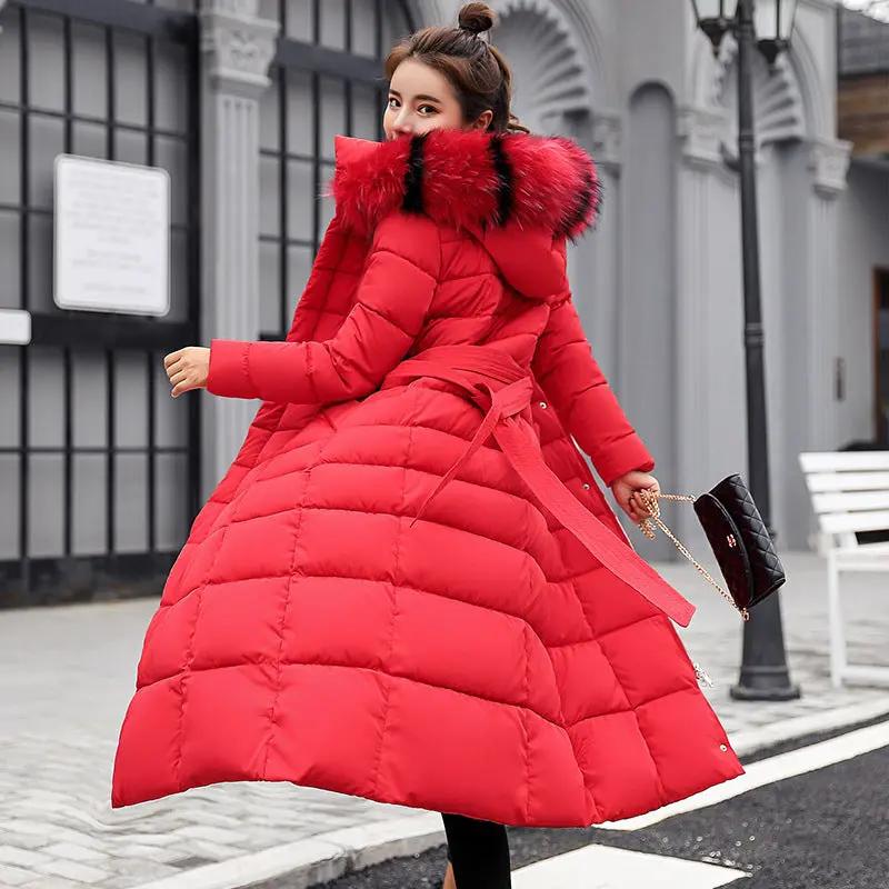 Slim-fit Over-the-knee Padded Cotton Coat Winter Coat Cjdropshipping