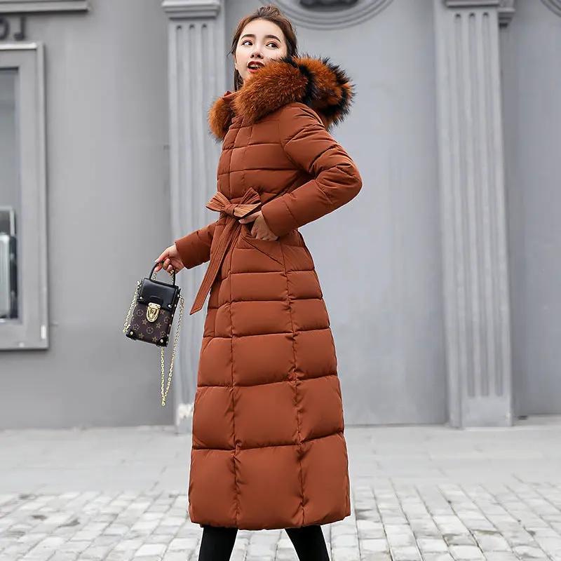 Slim-fit Over-the-knee Padded Cotton Coat Winter Coat Cjdropshipping