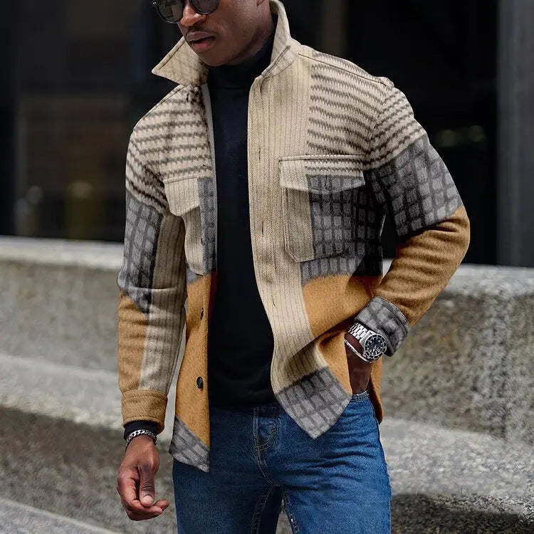 Men's Casual All-match Handsome Jacket Coat Cjdropshipping