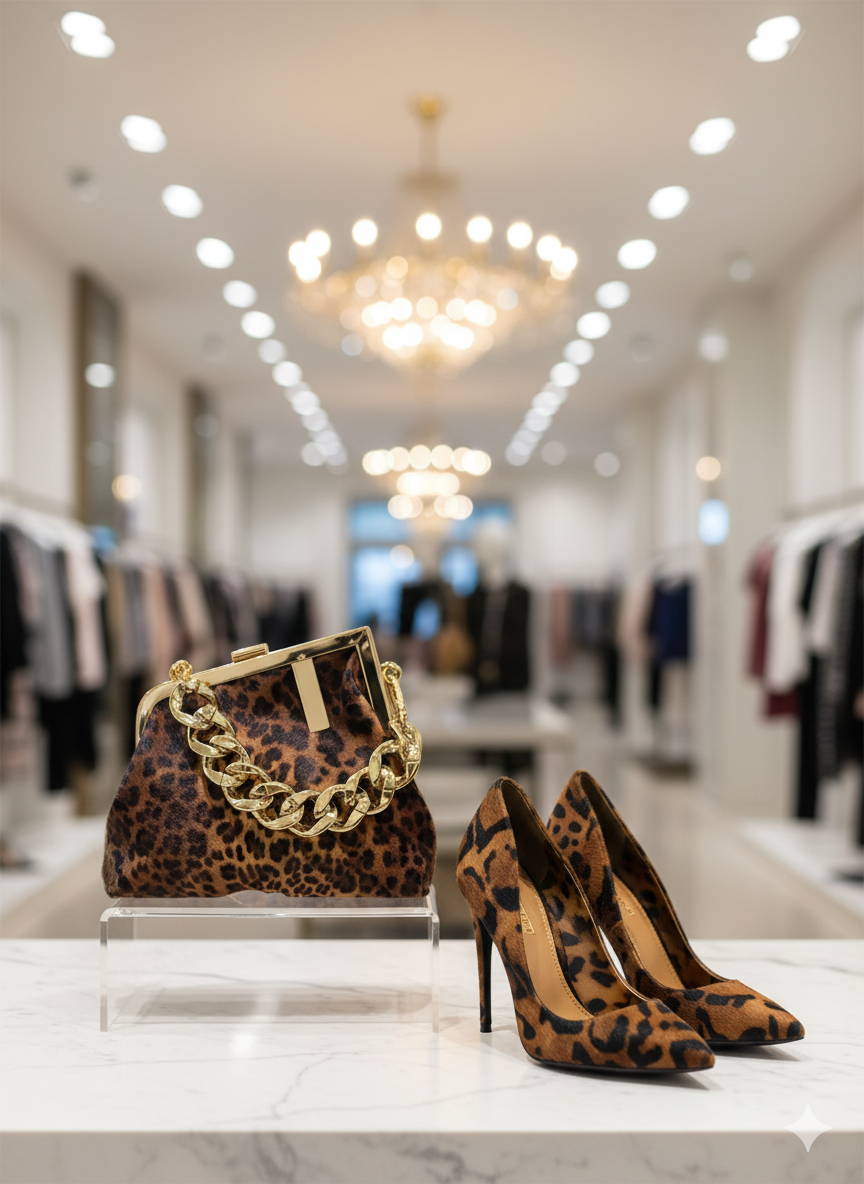 Animal print shoes and bags, leopard print,cow print,Zebra print Shoes and Handbags