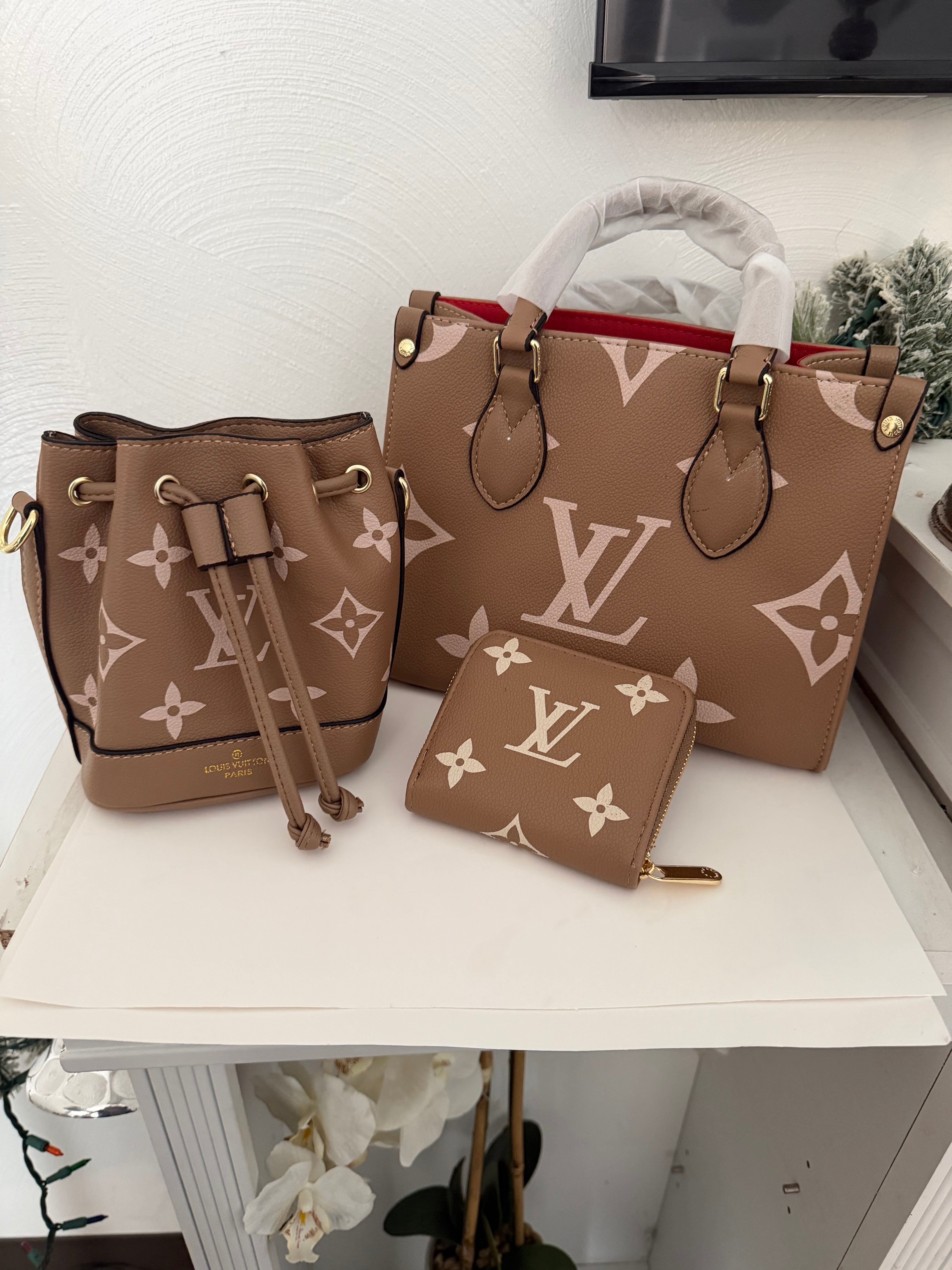 LV Rep 3 piece bag