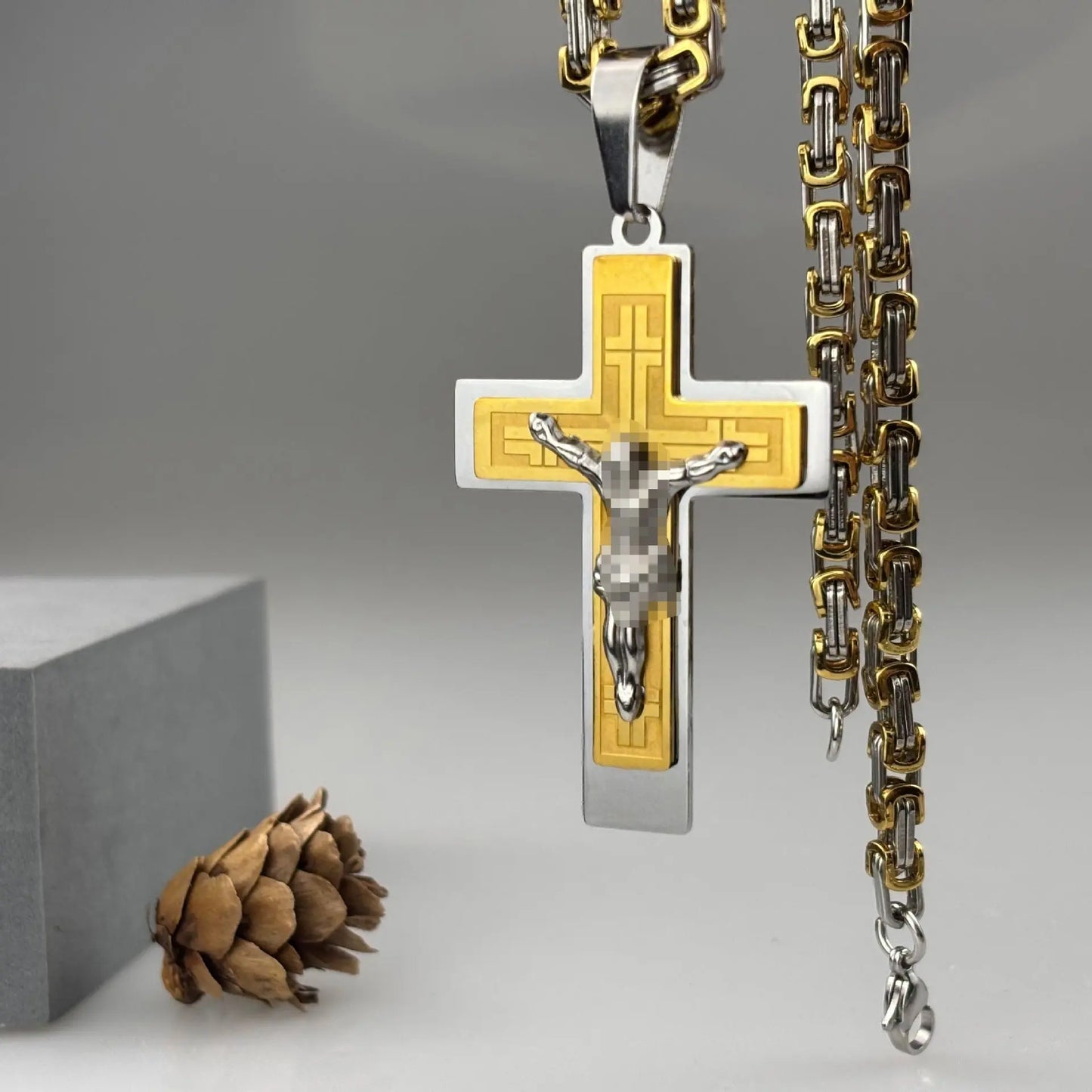 Exquisite Jewelry Gold Cross Pendant Necklace Cjdropshipping