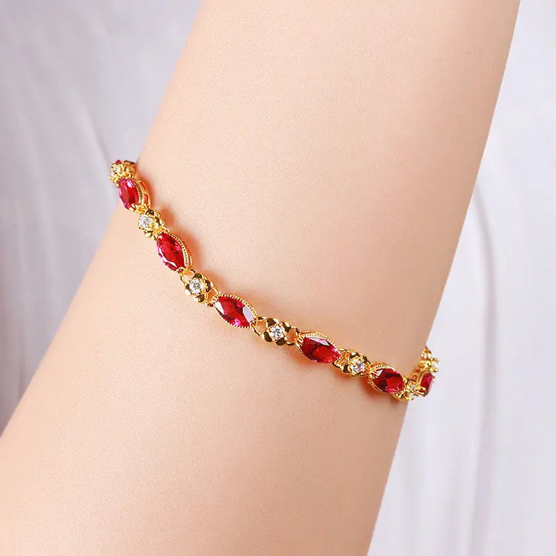 24k gold plated bracelet Cjdropshipping