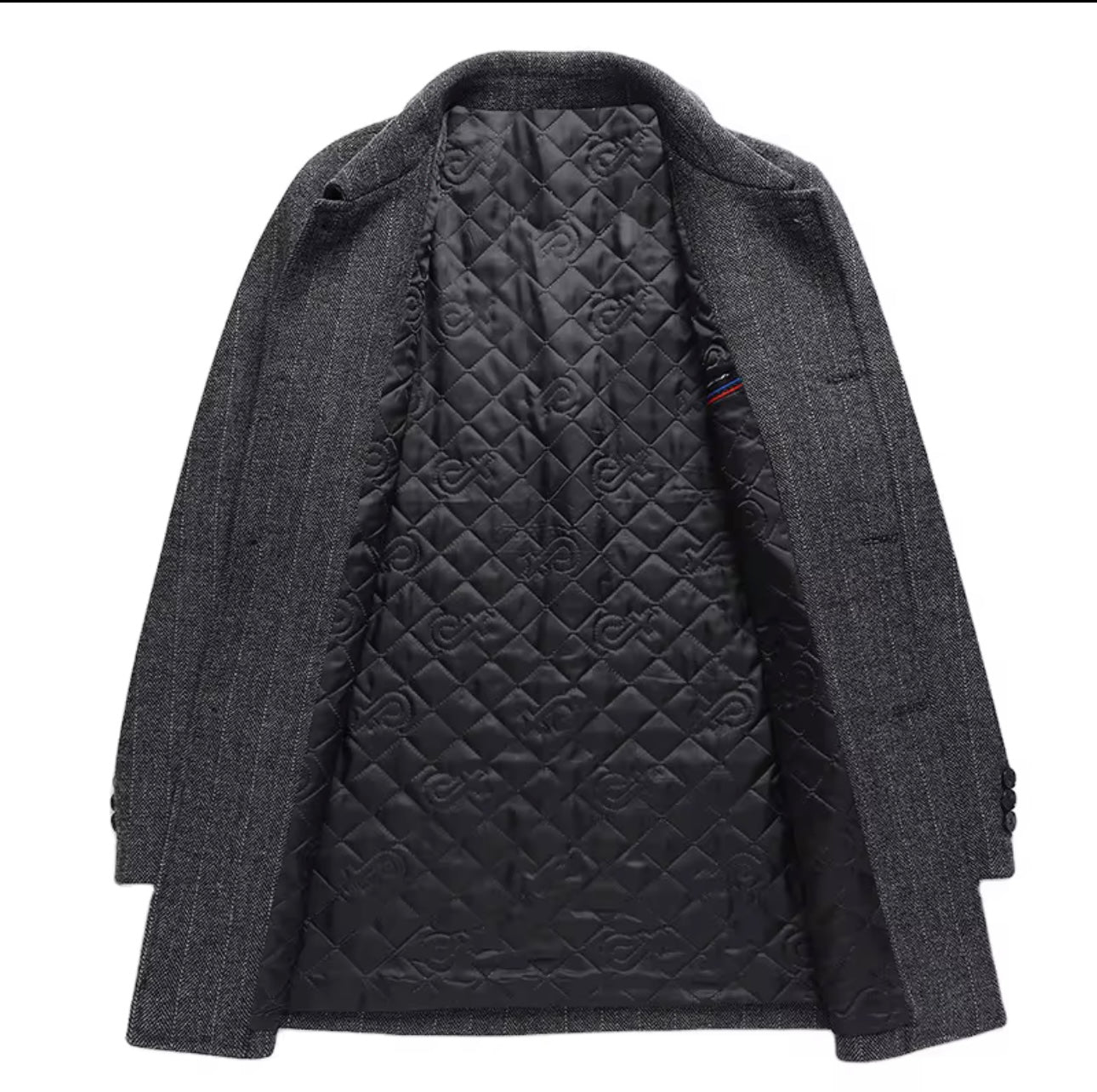 Men’s  thickened wool coat