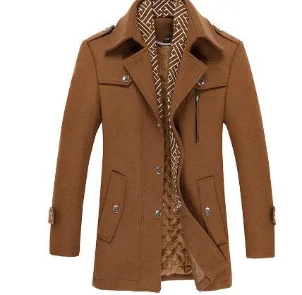 Padded cotton coat and wool coat null