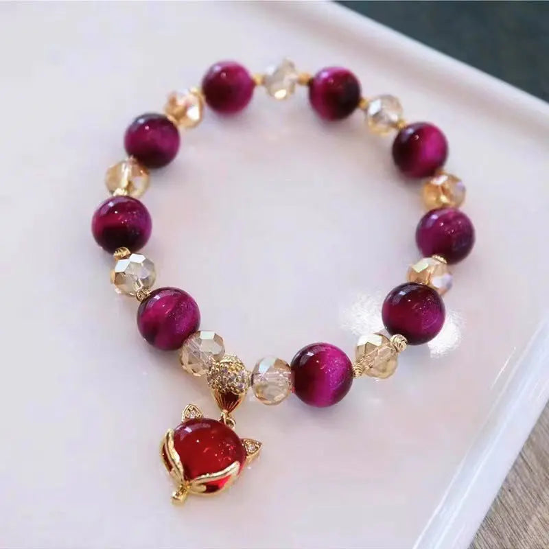 Hot Sale Natural Vanves Stone Single Double Chain Crystal Bracelet Cjdropshipping