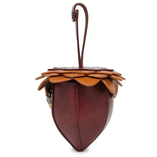 Acorn Shaped Creative Fun And Personality Lipstick Pack Pu Wallet Dropshipman