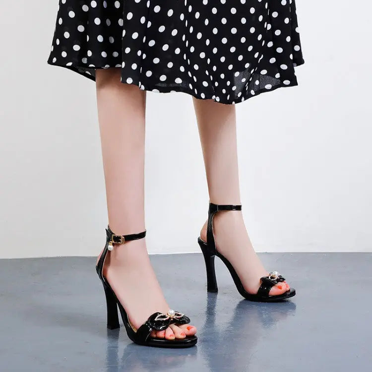 Plus Size Female Summer High Heel Sandals