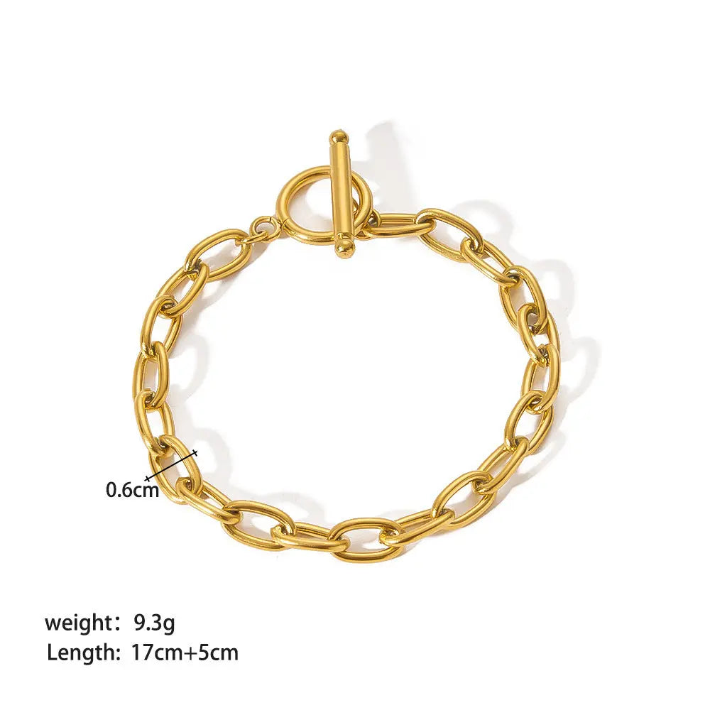 Stainless Steel Ornament Bracelet Female Cjdropshipping