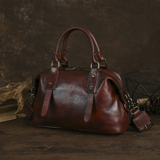 New Large Capacity Leather Handbag For Women Dropshipman