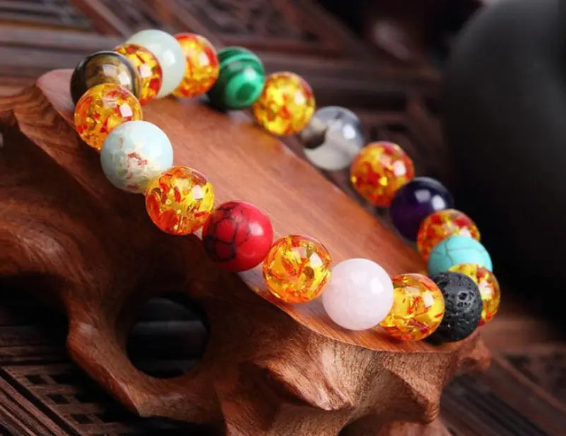 New creative garnet grape stone bracelet woven bracelet jewelry natural stone bracelet JNi3 shop