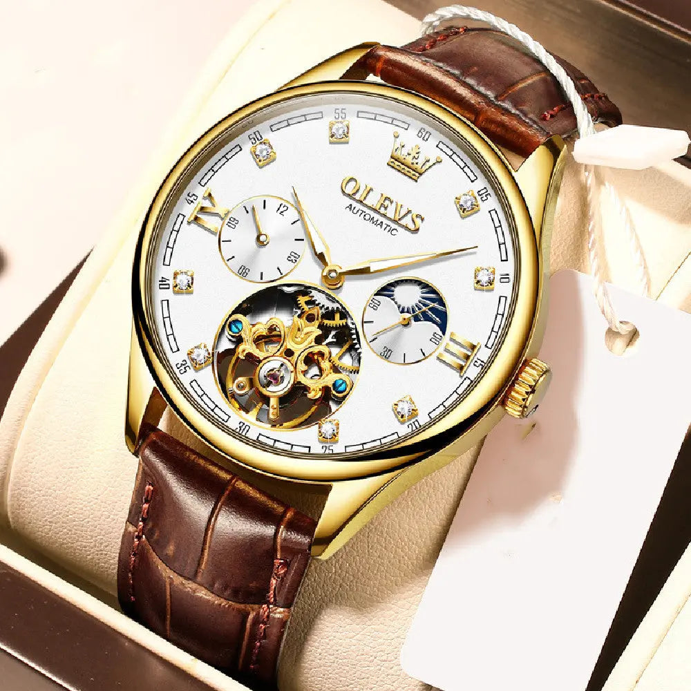 Men's Fashion Hollowed-out Mechanical Watch - JNi3 shop