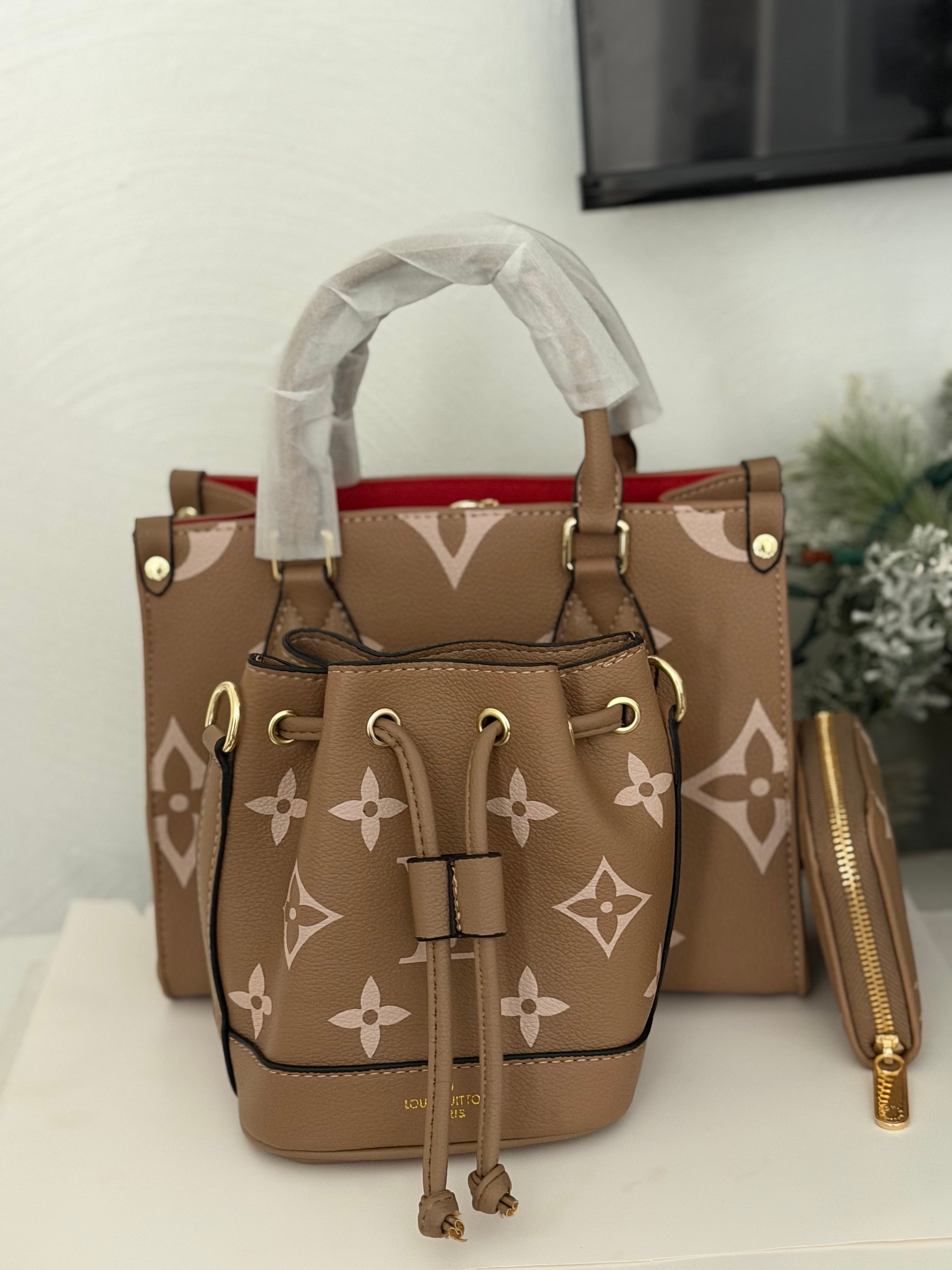 LV Rep 3 piece bag