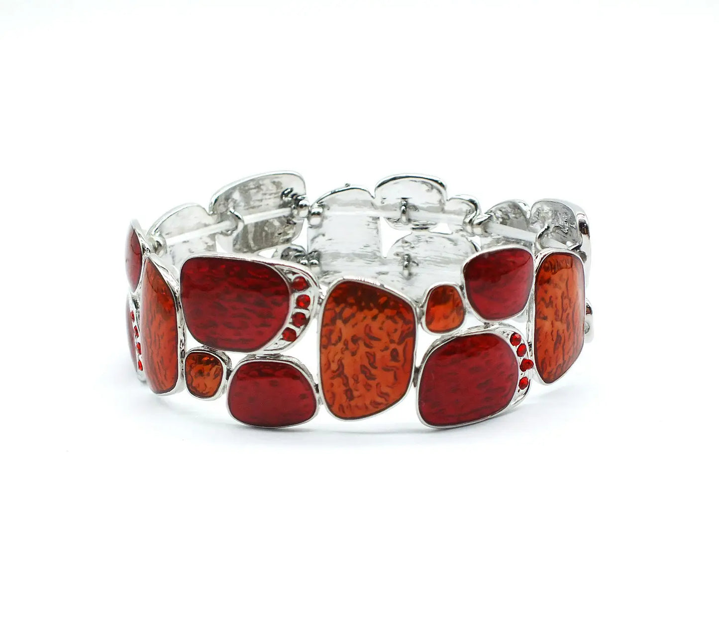 Geometric Enamel Stretch Bracelet For Women JNi3 shop